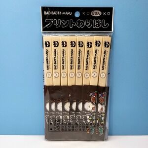 Vintage Sanrio Badtz Maru Chopsticks 1996 NEW Set of 8 Kawaii Y2K Japan